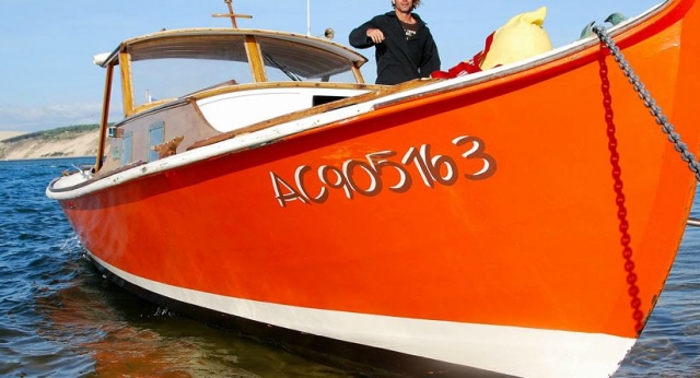  Un barco emblemático de la cuenca de Arcachon